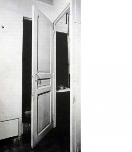 Fig. 7. Duchamp, Marcel. Door, 11 Rue Larrey. 1927. 